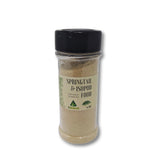 EZ Botanicals Springtail & Isopod Food 4oz shaker front label highlighting natural nutrients for healthier cultures.