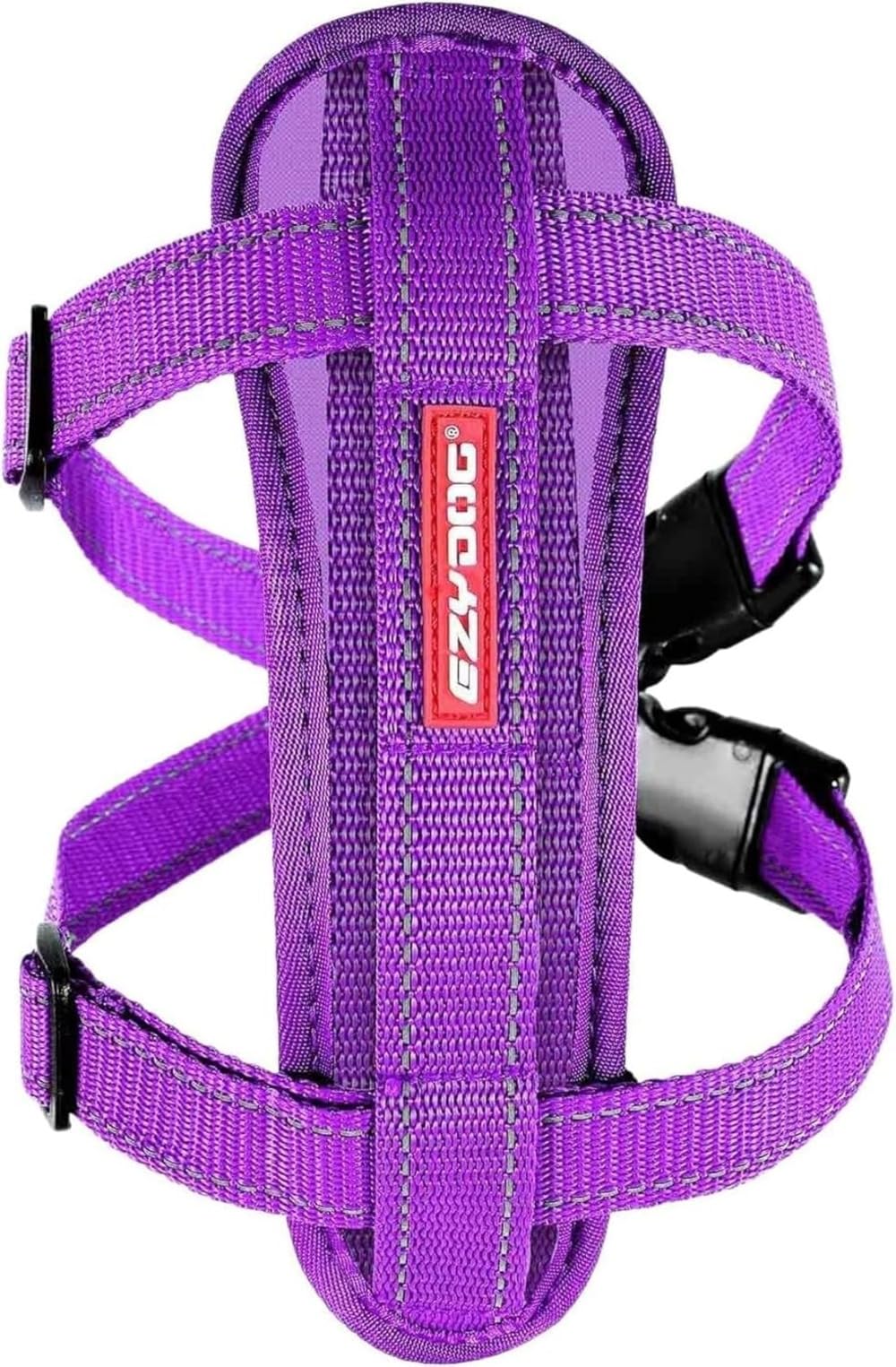EzyDog chest plate no pull harness on dog for escape-proof secure walking