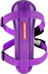 EzyDog chest plate no pull harness on dog for escape-proof secure walking