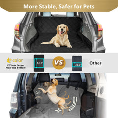 F-color cargo liner bumper flap for easy leveling and access