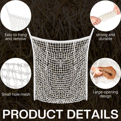 Fabbay safe PE woven rope material keeps gums comfortable during feeding.