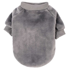 FabricCastle dog sweater pack dark blue in use, keeps chilly weather at bay with soft knit