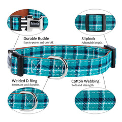 Faleela dog collar strap adjustable for different neck sizes