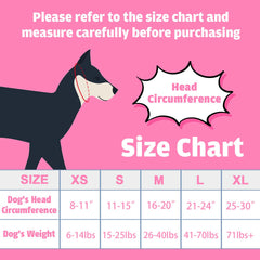 Famikako five-size range XS to XL accommodates different breeds