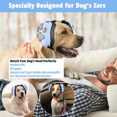 Famikako upgraded ear muffs with adjustable band for snug fit