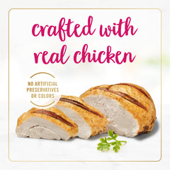 Fancy Feast Chicken Feast pate no-artificial-colors-preservatives: clean ingredients