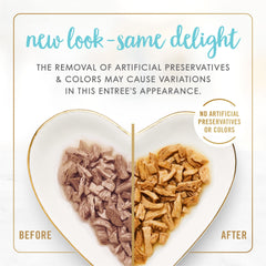 Fancy Feast grilled tuna gravy closeup highlights savory sauce for cats