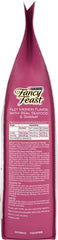 Fancy Feast Purina filet mignon dry cat food lightly coated morsels for aroma appeal.