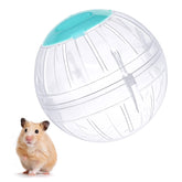 FANKUTOYS hamster ball 5-7-inch clear view promotes safe, active play for small pets.