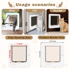 Fantspati RFID collar keys pack for secure selective pet entry.
