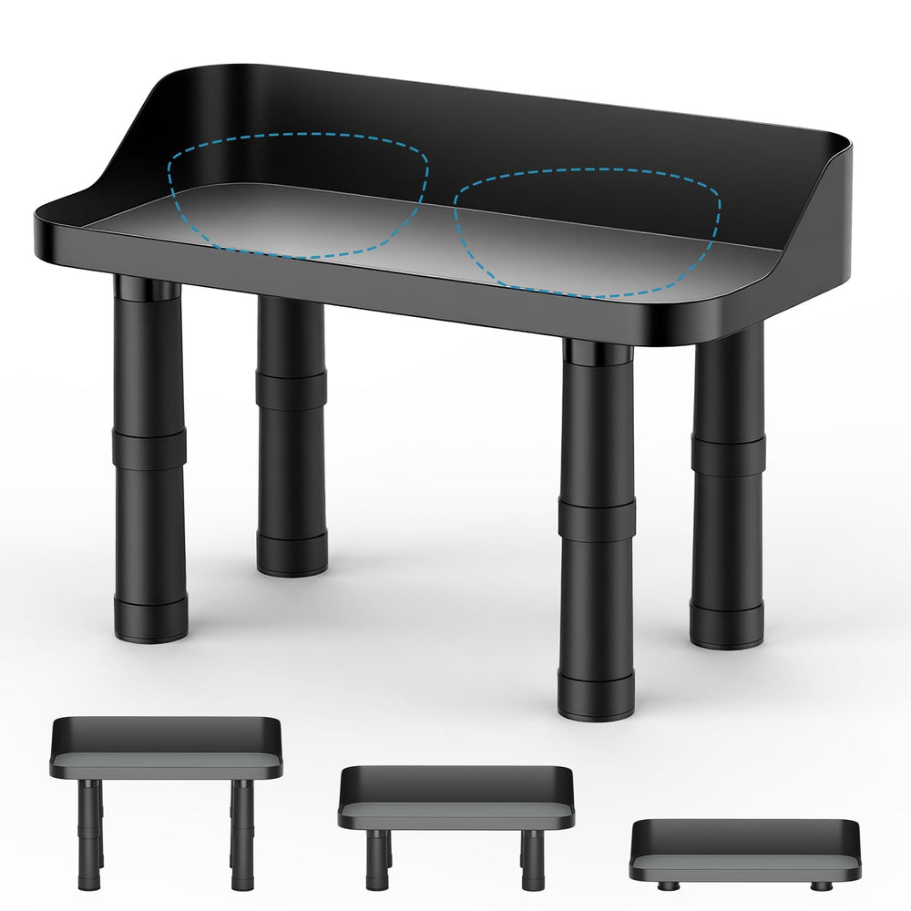 Farafox elevated dog bowl stand demonstrates ergonomic feeding height for comfort.