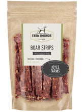 Farm Hounds Boars Strips packaging for convenient dog treats