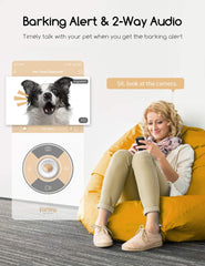 faroro dog camera two-way audio lets you comfort pets remotely