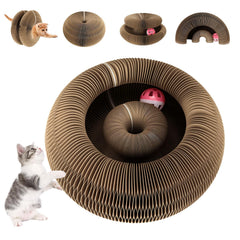 FATIRO Kitty Curls Toy ball-track keeps cats engaged with interactive play.