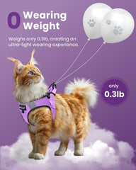 FAYOGOO lightweight harness with soft padding for all-day wear