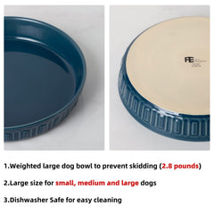 FE Fun Elements blue 89oz capacity bowl ideal for large meals