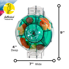 Featherland Paradise foraging wheel loading 6 compartments encourages natural food retrieval