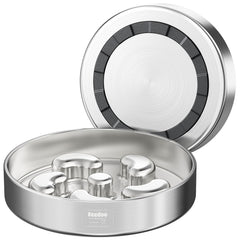 Feedoo Slow Feeder Bowl front view showcases a sturdy bowl designed for slower eating.