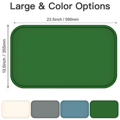Feedoo waterproof silicone mat guards floors from water and food splashes.