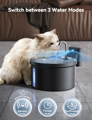 FEELNEEDY 4000mAh battery enables days of cordless fountain use