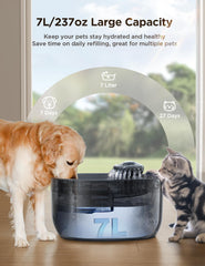 FEELNEEDY anti-spill wide tray minimizes splashes during play.