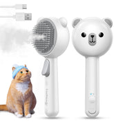 FEELNEEDY: cepillo para gatos con vapor reduce pelo suelto.