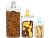 Felli Flip Tite paw-bone lid seals pet food for lasting freshness.