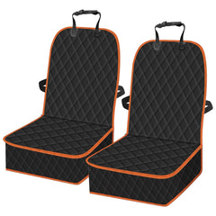 Femuar front-seat-cover-dogs protects seats from dirt and drool during travel.