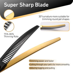 Fenice Peak adjustable screw for blade tuning and sharpening.