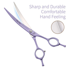 Fenice Peak curved ergonomic handle design for comfortable extended grooming sessions
