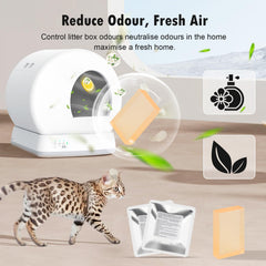 Fenkabs LB02 compatible deodorizer gel helps maintain a fresher litter area.