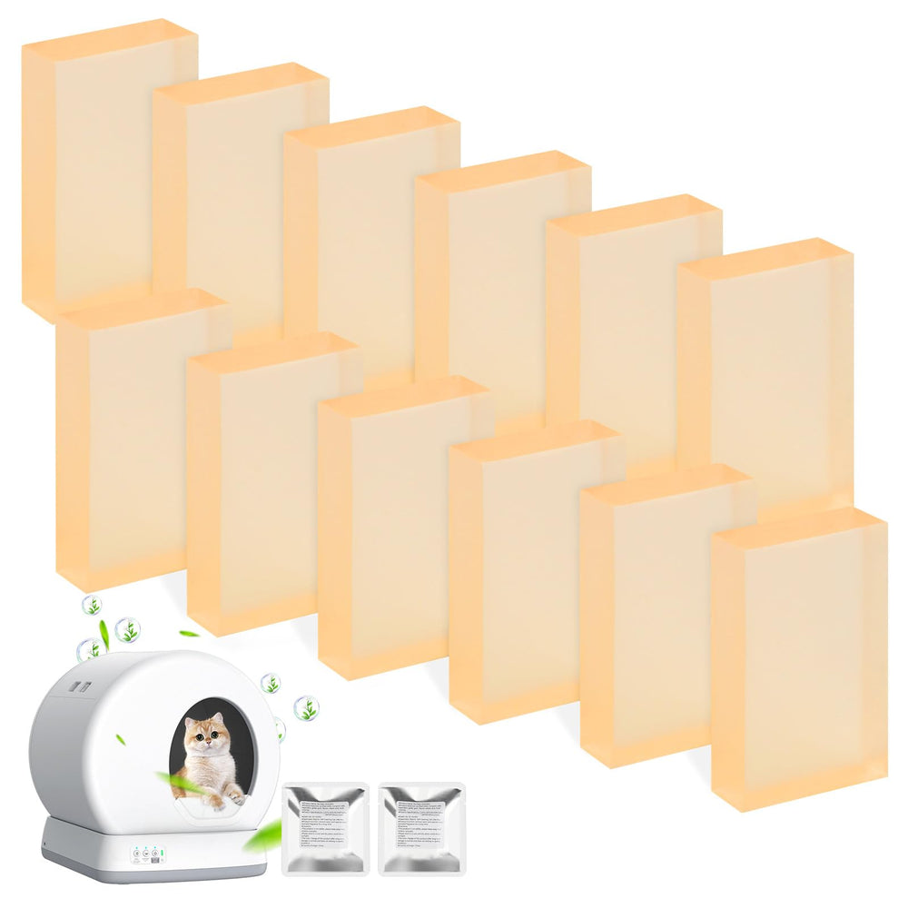 Fenkabs 12-pack litter box deodorizer for MW-SC01 provides long-lasting odor control for clean spaces.
