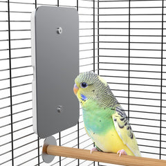 fenocran indoor bird heater pad front view with aluminum heat panel for even warmth