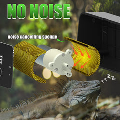 Fenocran quiet reptile mister system interior foam reduces pump noise.