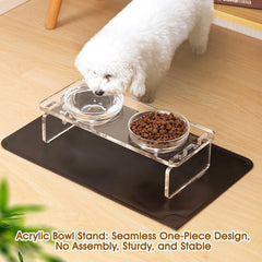 Feoyoho stainless-steel-bowls-2-pack are easy to clean and hygienic.