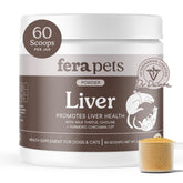 Fera Pets liver supplement bottle – visual for pet liver support in dogs and cats