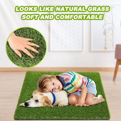 Fezep grass pad drainage holes underside promotes quick drying and odor control