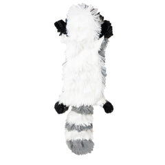 FGA MARKETPLACE Racoon Flat Toy closeup fabric for durable play session