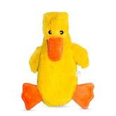 FGA Marketplace Duck Flat no-stuffing toy close-up for quiet play.