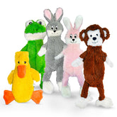 FGA MARKETPLACE flat no-stuffing no-squeak dog toy close-up for quiet, mess-free play.