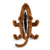 FGA MARKETPLACE Squirrel Flat No Stuffing Toy in a lounging pose for quiet play.