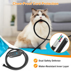 FGEIOA chew-resistant cord reduces biting risk during use.