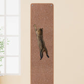 FHTONGE wall cat scratchpad 71x15 offers spacious surface for stretching and claw care.