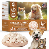 FHZRLP Freeze Dried Chicken breast piece shown as a pure protein treat for training rewards