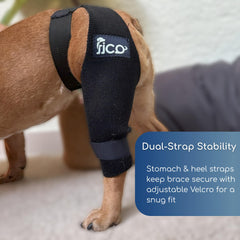 Fico neoprene nylon knee brace material offers lightweight, comfortable daily wear