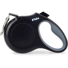 Fida heavy-duty retractable leash 16ft for dogs up to 44 lbs, closed reel.