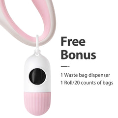 Fida retractable leash with 16ft nylon tape offering extended reach and smooth retraction
