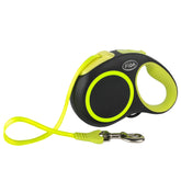 Fida retractable leash reflective for safer evening walks.