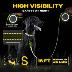 Fida leash with chewing-proof cable for durability.