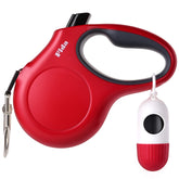 Fida retractable leash with dispenser 16ft enabling controlled walks and easy bag access
